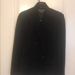 Banana Republic-Black Trench With packets